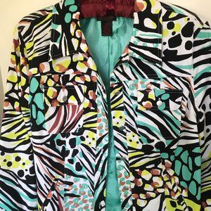 Sara Isabella Multi Color Jacket